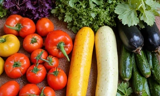 Verdure fresche di stagione