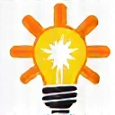 Icona di energia e vitalità, una lampadina che si accende